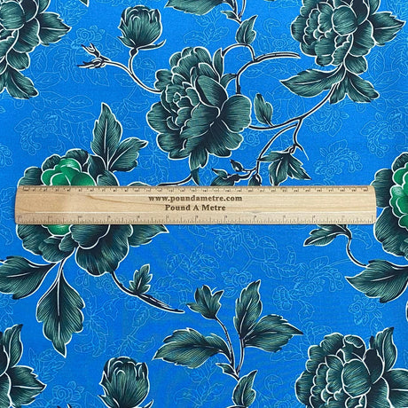 Pound A Metre 3 Metres, Printed Summer Dressmaking Viscose Fabric - 55" Wide (Col3, Num5)
