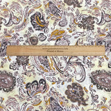 Pound A Metre 3 Metres, Printed Summer Dressmaking Viscose Fabric - 55" Wide (Col4, Num2)