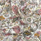 Pound A Metre 3 Metres, Printed Summer Dressmaking Viscose Fabric - 55" Wide (Col4, Num4)