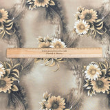 Pound A Metre 3 Metres, Printed Summer Dressmaking Viscose Fabric - 55" Wide (Col5, Num1)