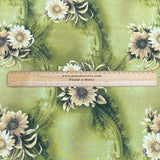 Pound A Metre 3 Metres, Printed Summer Dressmaking Viscose Fabric - 55" Wide (Col5, Num2)