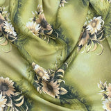 Pound A Metre 3 Metres, Printed Summer Dressmaking Viscose Fabric - 55" Wide (Col5, Num2)