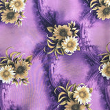 Pound A Metre 3 Metres, Printed Summer Dressmaking Viscose Fabric - 55" Wide (Col5, Num6)