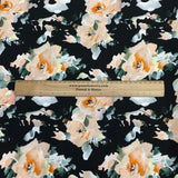 Pound A Metre 3 Metres, Printed Summer Dressmaking Viscose Fabric - 55" Wide (Col6, Rand3)