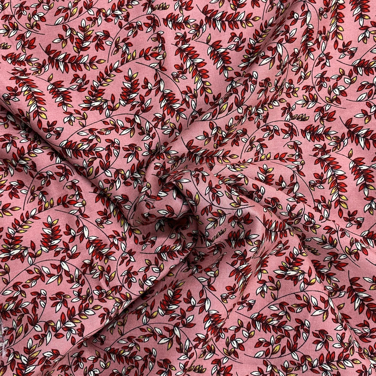Pound A Metre 3 Metres, Printed Summer Dressmaking Viscose Fabric - 55" Wide (Enchanted Bramble)