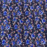 Pound A Metre 3 Metres, Printed Summer Dressmaking Viscose Fabric - 55" Wide (Galaxy)