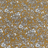 Pound A Metre 3 Metres, Printed Summer Dressmaking Viscose Fabric - 55" Wide (Golden)
