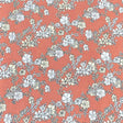 Pound A Metre 3 Metres, Printed Summer Dressmaking Viscose Fabric - 55" Wide (Peach)
