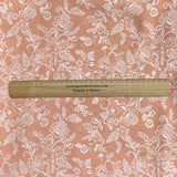 Pound A Metre 3 Metres, Printed Summer Dressmaking Viscose Fabric - 55" Wide (Peach)