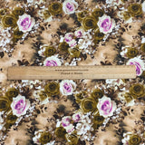 Pound A Metre 3 Metres, Printed Summer Dressmaking Viscose Fabric - 55" Wide (Viscose 27)