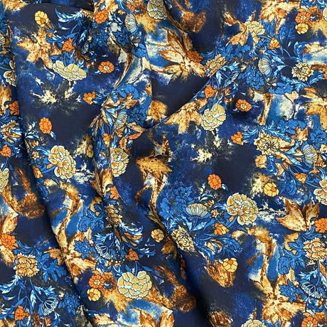 Pound A Metre 3 Metres, Printed Summer Dressmaking Viscose Fabric - 55" Wide (Viscose 61)