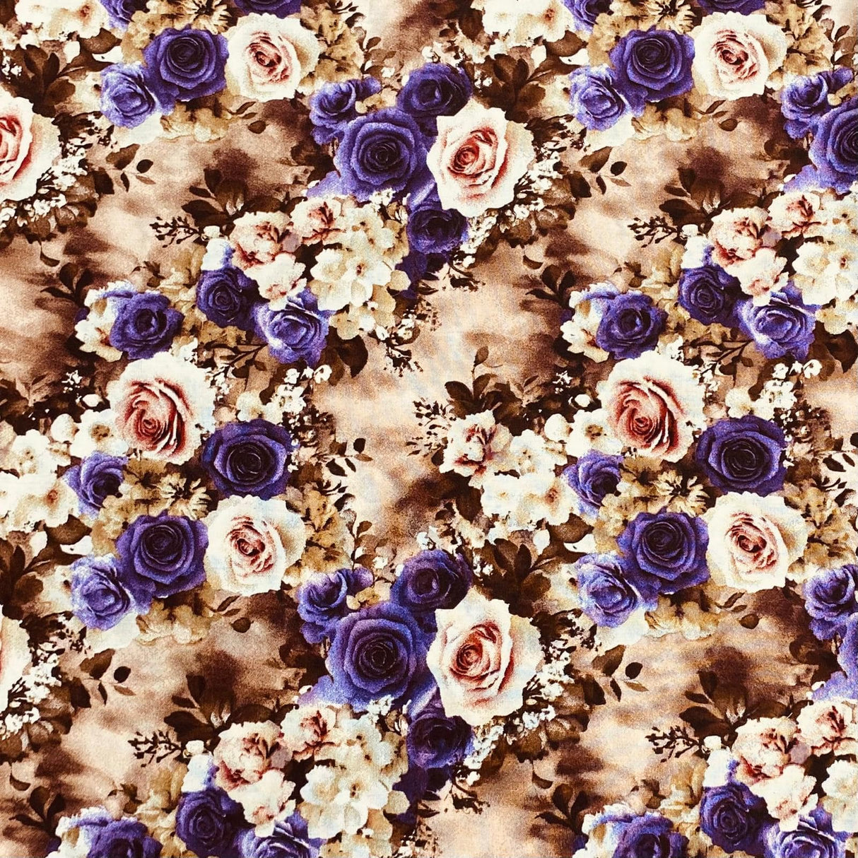 Pound A Metre 3 Metres, Printed Summer Dressmaking Viscose Fabric - 55" Wide (Viscose 66)