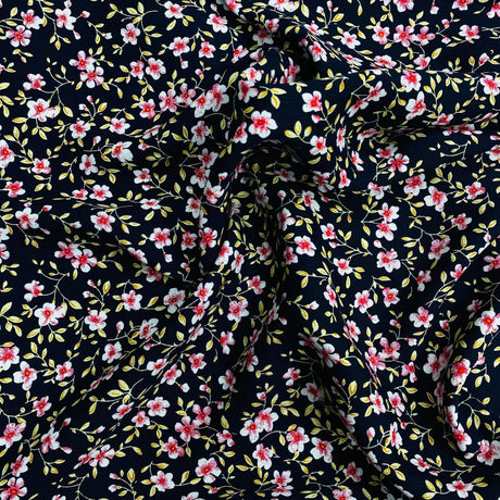 Pound A Metre 3 Metres, Printed Summer Dressmaking Viscose Fabric - 55" Wide (Viscose 7)