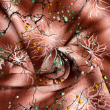 Pound A Metre 3 Metres, Printed Summer Dressmaking Viscose Fabric - 55" Wide (Whispering Willow)