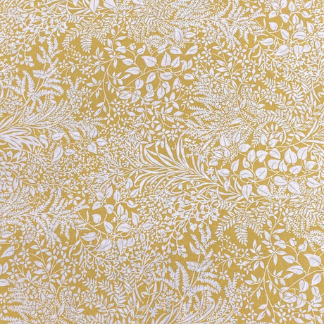 Pound A Metre 3 Metres, Printed Summer Dressmaking Viscose Fabric - 55" Wide (Yellow)