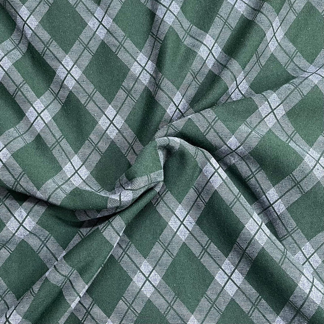 Pound A Metre 3 Metres, Printed Sweatshirt Jersey 55” Wide (Emerald)