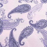Pound A Metre 3 Metres, Printed Sweatshirt Jersey 55” Wide (Paisley)