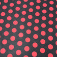 Pound A Metre 3 Metres, Printed Sweatshirt Jersey 55” Wide (Polka) (S1J)