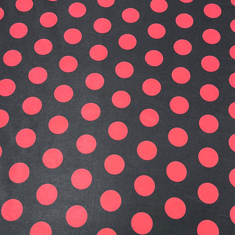 Pound A Metre 3 Metres, Printed Sweatshirt Jersey 55” Wide (Polka) (S1J)