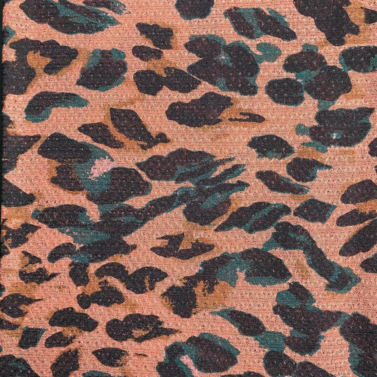 Pound A Metre 3 Metres 3 Metres Quality Printed Benjamin Knit Jersey - 55" Wide  (Cheetah)