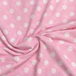 Pound A Metre 3 Metres Quality Printed Benjamin Knit Jersey - 55" Wide  (Dots)