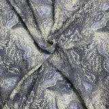 Pound A Metre 3 Metres 3 Metres Quality Printed Benjamin Knit Jersey - 55" Wide  (Grey)