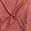 Pound A Metre 3 Metres 3 Metres Quality Printed Benjamin Knit Jersey - 55" Wide  (Pink & Yellow)