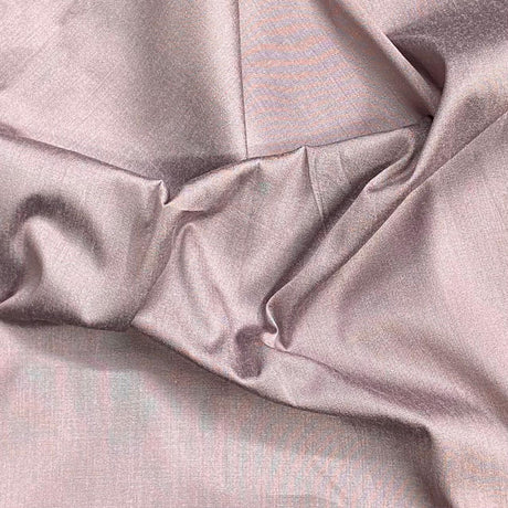 Pound A Metre 3 Metres Raw Silk Effect Shimmer Dupion - 45" Wide -(Mauve)