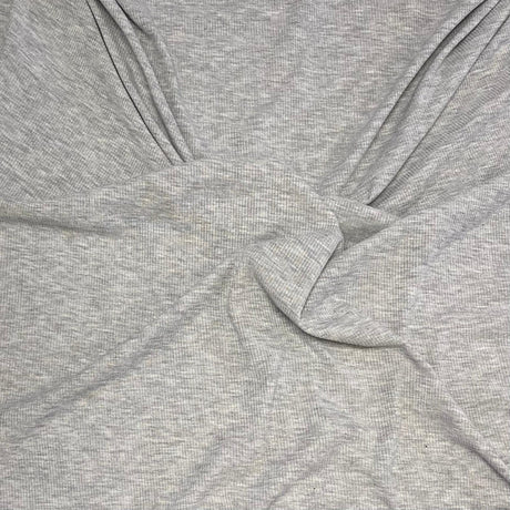 Pound A Metre 3 Metres Ribbed Jersey 55” Wide - (Grey)