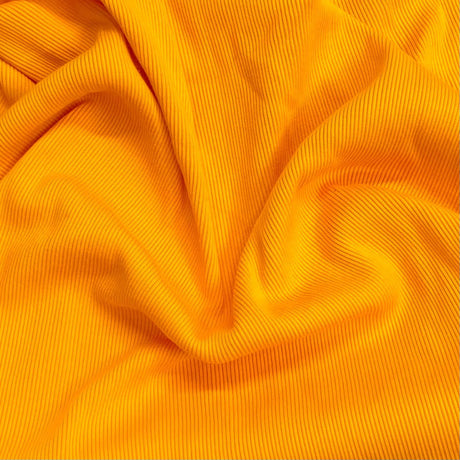Pound A Metre 3 Metres Ribbed Tube Jersey 55" Wide (Orange) (EOL)