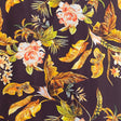 Pound A Metre 3 Metres Silky-Smooth Italian Printed Satin- 45" Wide (Brown)