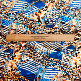 Pound A Metre 3 Metres Silky-Smooth Italian Printed Satin- 45" Wide (Design)