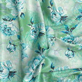 Pound A Metre 3 Metres Silky-Smooth Italian Printed Satin- 45" Wide (Spring)