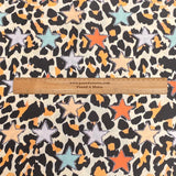 Pound A Metre 3 Metres Silky-Smooth Italian Printed Satin- 45" Wide (Star)