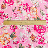 Pound A Metre 3 Metres Silky-Smooth Italian Printed Satin- 45" Wide (Summer)