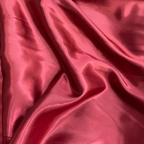 Pound A Metre 3 Metres Silky-Smooth Polyester Satin- 45" Wide (Burgundy)