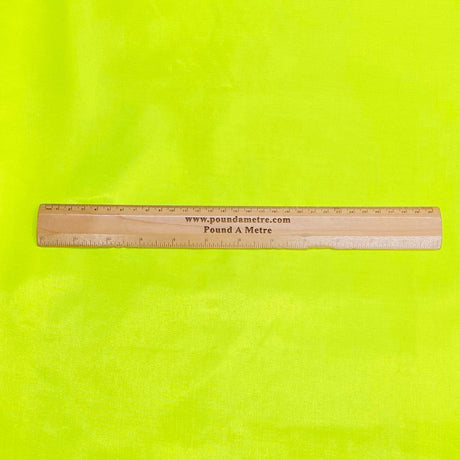 Pound A Metre 3 Metres Silky-Smooth Polyester Satin- 45" Wide (Lime)