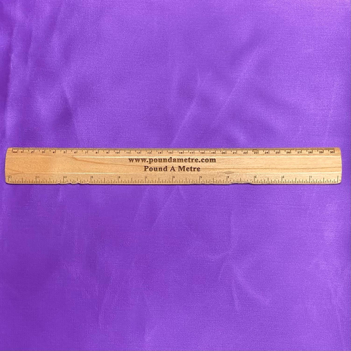 Pound A Metre 3 Metres Silky-Smooth Polyester Satin- 45" Wide (Purple)