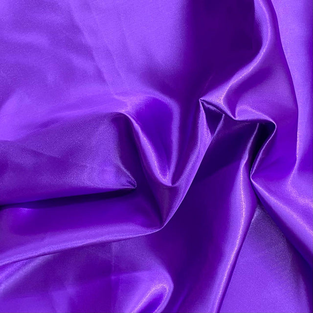 Pound A Metre 3 Metres Silky-Smooth Polyester Satin- 45" Wide (Purple)