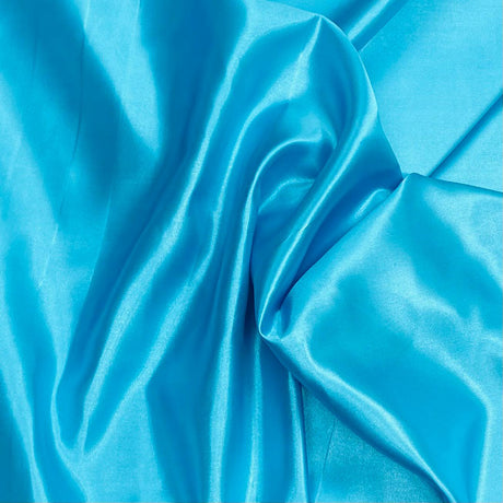 Pound A Metre 3 Metres Silky-Smooth Polyester Satin- 45" Wide (Sky)