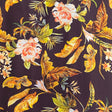 Pound A Metre 3 Metres Silky-Smooth Printed Satin- 45" Wide (Brown)