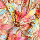 Pound A Metre 3 Metres Silky-Smooth Printed Satin- 45" Wide ()