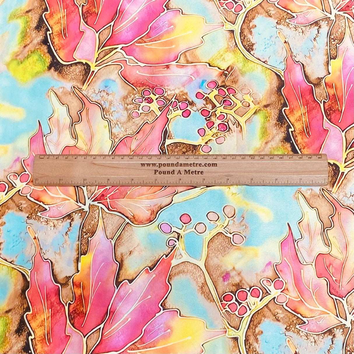 Pound A Metre 3 Metres Silky-Smooth Printed Satin- 45" Wide ()