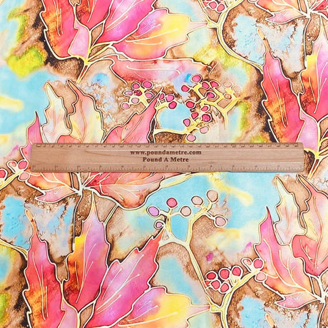 Pound A Metre 3 Metres Silky-Smooth Printed Satin- 45" Wide ()