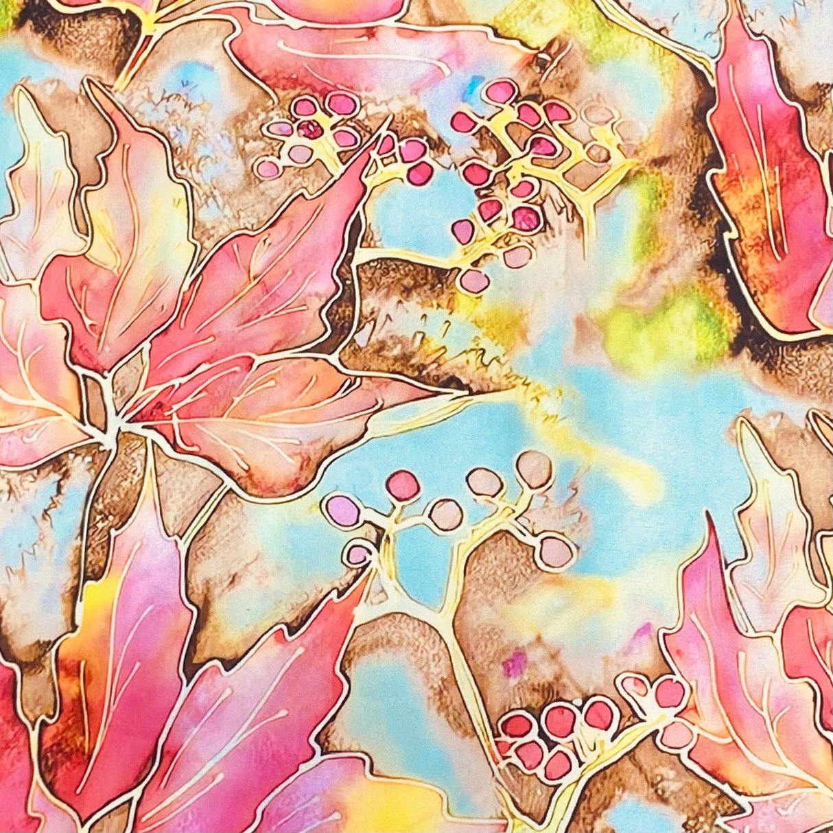 Pound A Metre 3 Metres Silky-Smooth Printed Satin- 45" Wide ()