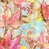 Pound A Metre 3 Metres Silky-Smooth Printed Satin- 45" Wide ()