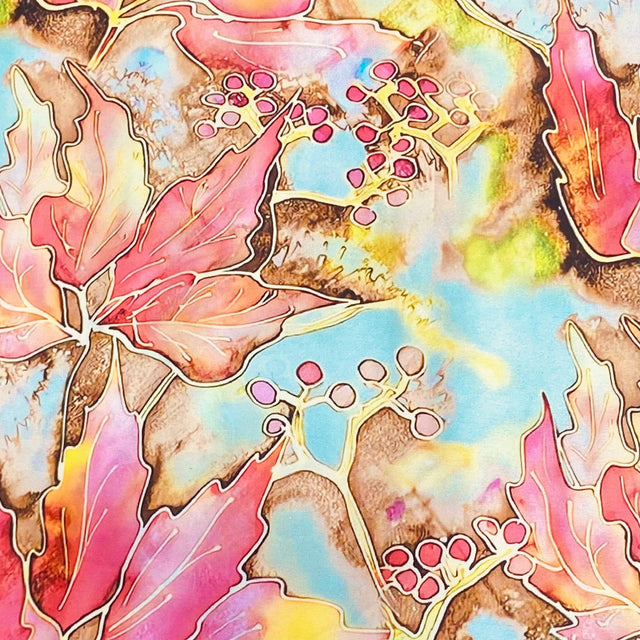 Pound A Metre 3 Metres Silky-Smooth Printed Satin- 45" Wide ()