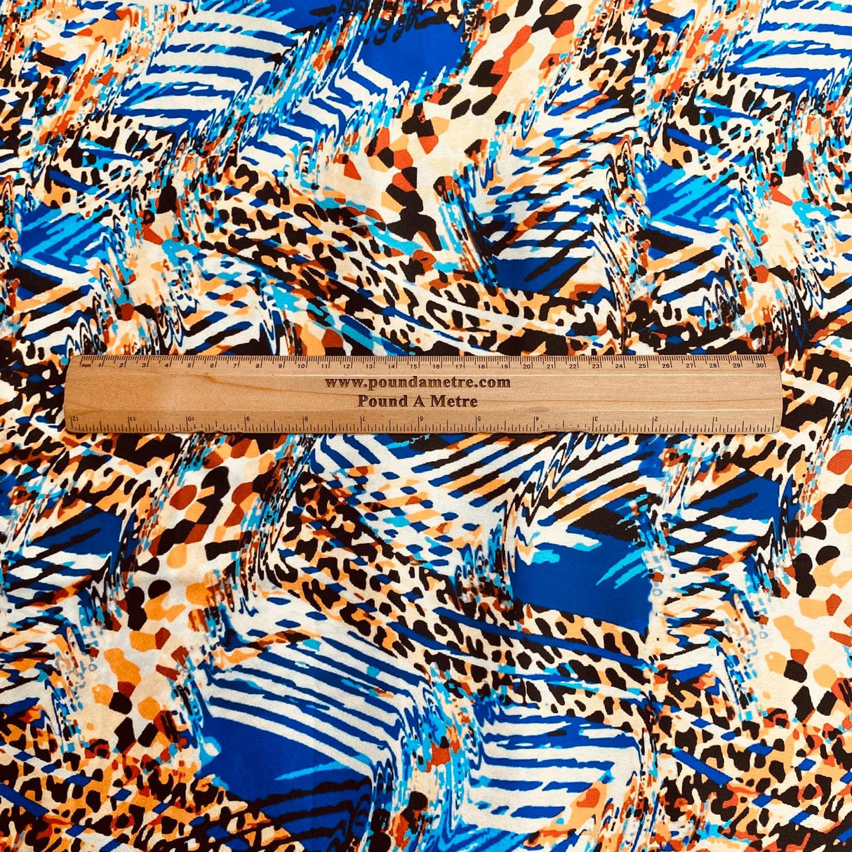 Pound A Metre 3 Metres Silky-Smooth Printed Satin- 45" Wide ()