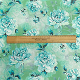 Pound A Metre 3 Metres Silky-Smooth Printed Satin- 45" Wide (River Flow)