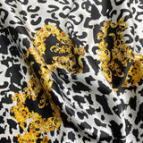 Pound A Metre 3 Metres Silky-Smooth Printed Satin- 45" Wide (Zebra)